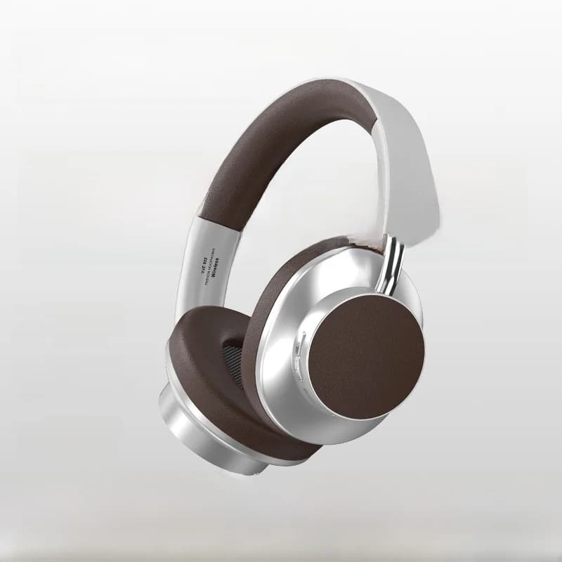 Retro slúchadlá cez uši s Bluetooth, FM rádiom a slotom na TF kartu