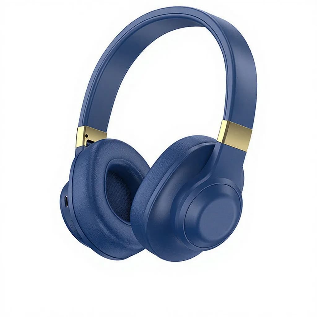 Bezdrôtové Bluetooth slúchadlá cez uši s hlbokými basmi a dlhou výdržou batérie