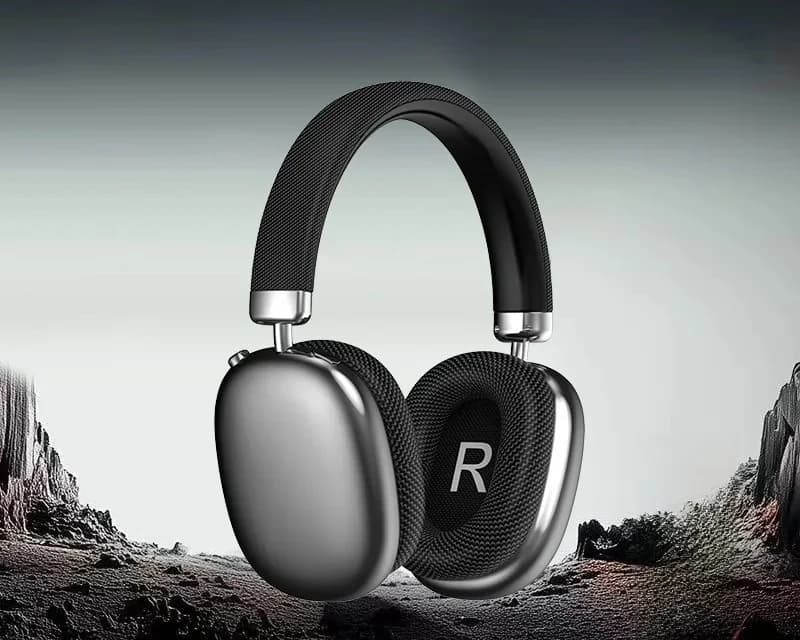 Bluetooth slúchadlá cez uši s otočným ovládačom, FM rádiom a dlhou výdržou