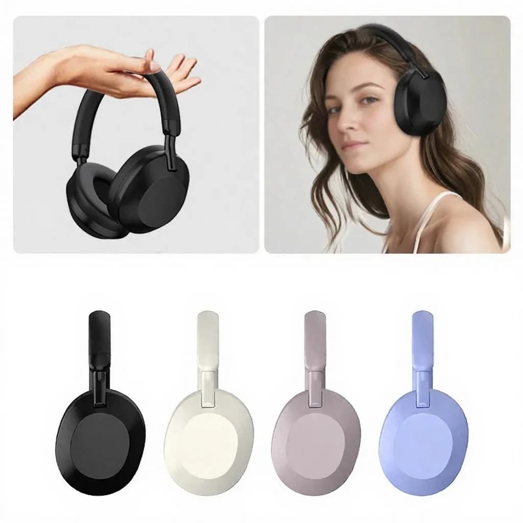 Bezdrôtové slúchadlá s ANC Bluetooth 5.4 Náušníkové