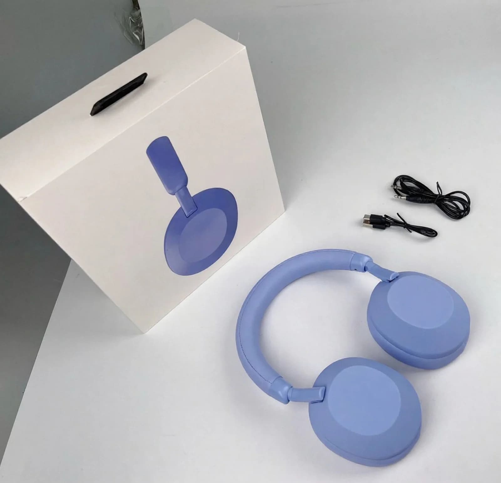 ANC bezdrôtové Bluetooth slúchadlá cez uši s aktívnym potlačením hluku