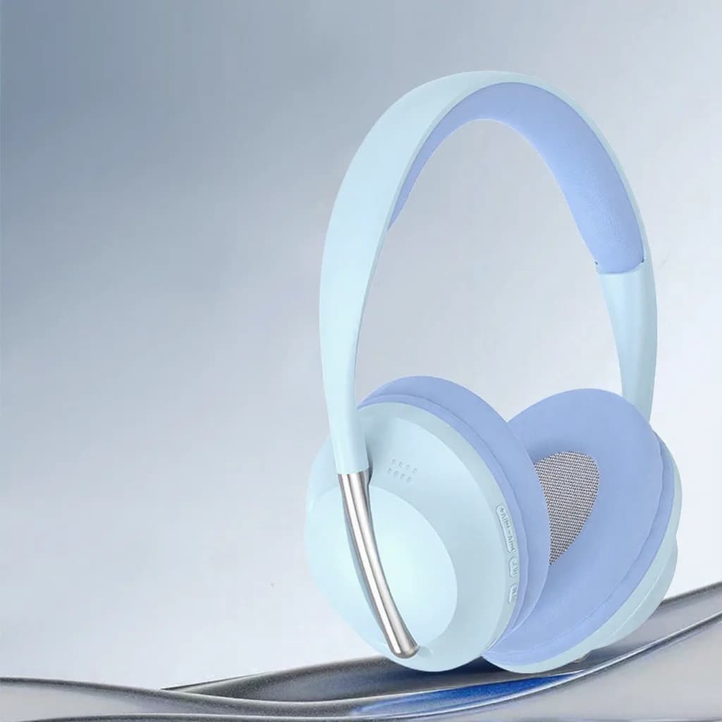 Bezdrôtové slúchadlá cez uši s FM rádiom a slotom na TF kartu