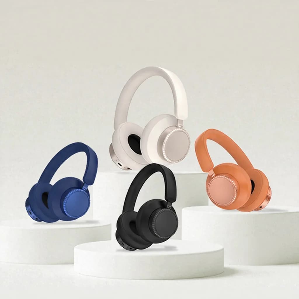Bezdrôtové Bluetooth slúchadlá s ANC a mikrofónom