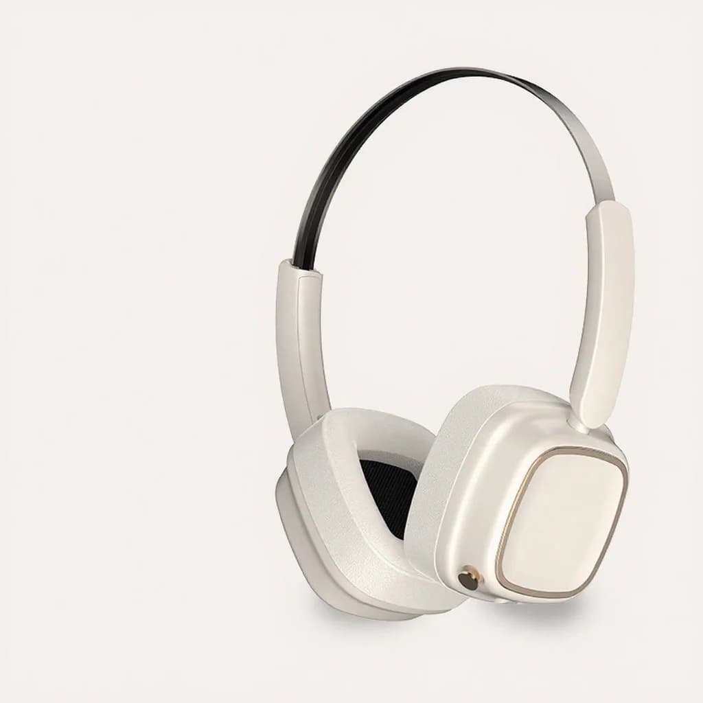 Retro bezdrôtové slúchadlá s Bluetooth 5.3 a silnými basmi