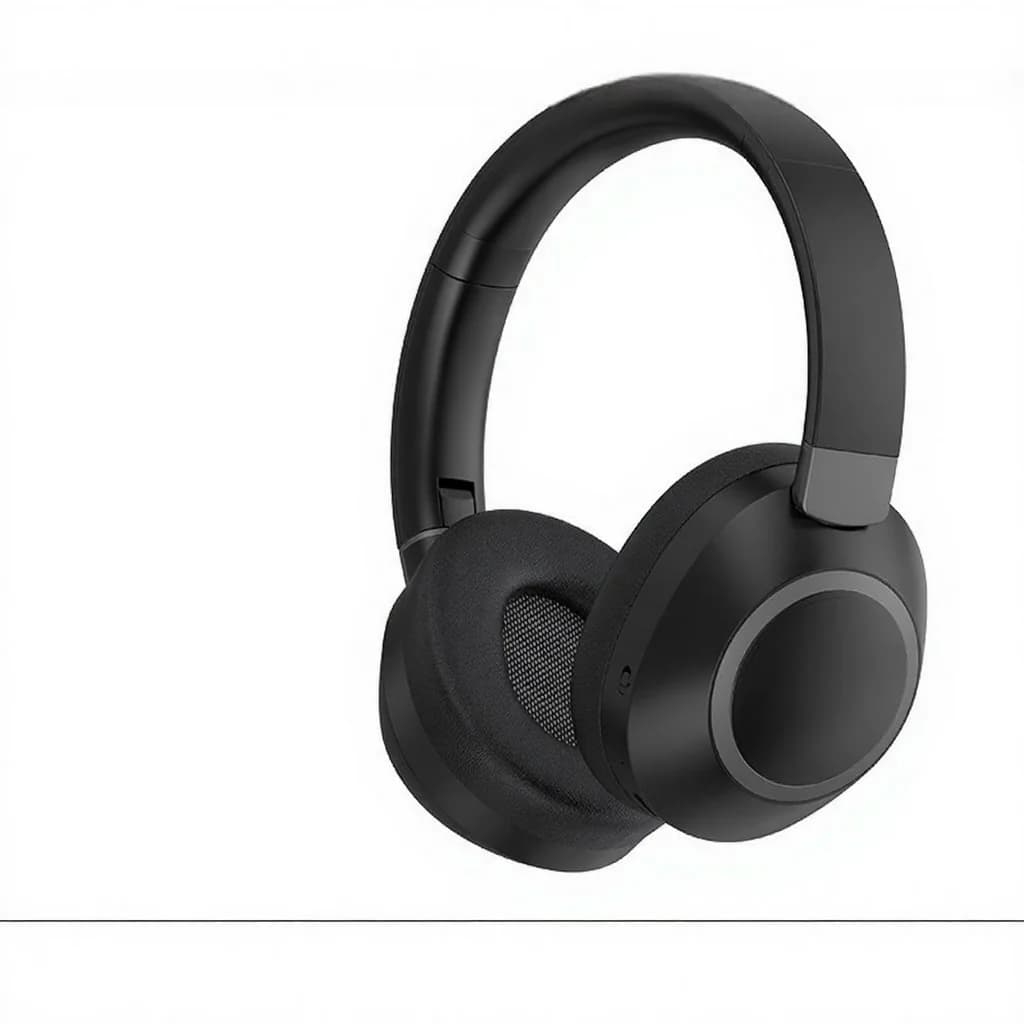 Bezdrôtové Bluetooth slúchadlá nad uši s aktívnym potlačením hluku, stereo
