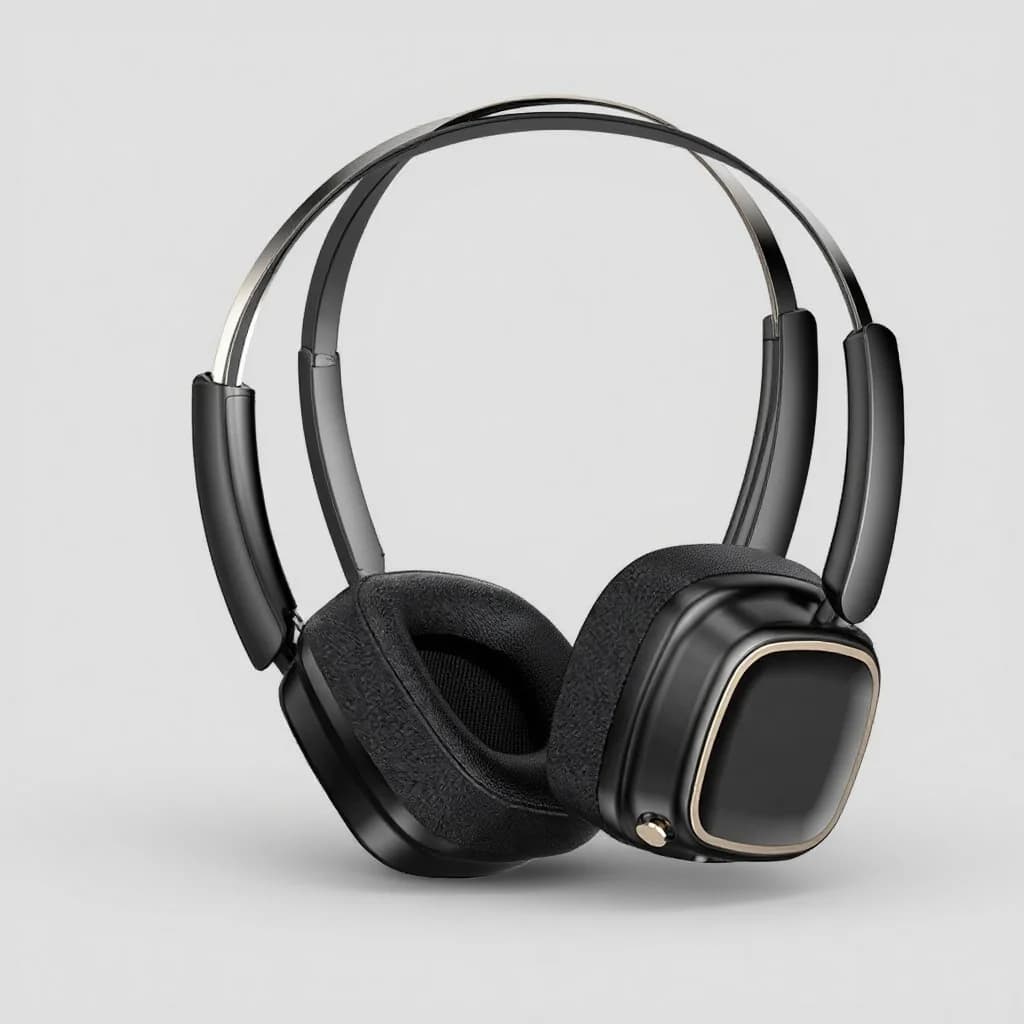 Retro bezdrôtové slúchadlá s Bluetooth 5.3 a silnými basmi