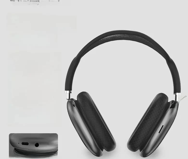 Slúchadlá cez uši Bluetooth 5.4 s otočným ovládačom a FM rádiom