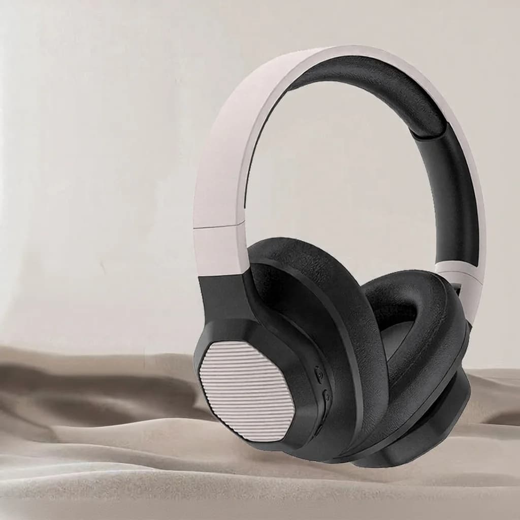 Bezdrôtové slúchadlá cez uši s FM rádiom a slotom na TF kartu