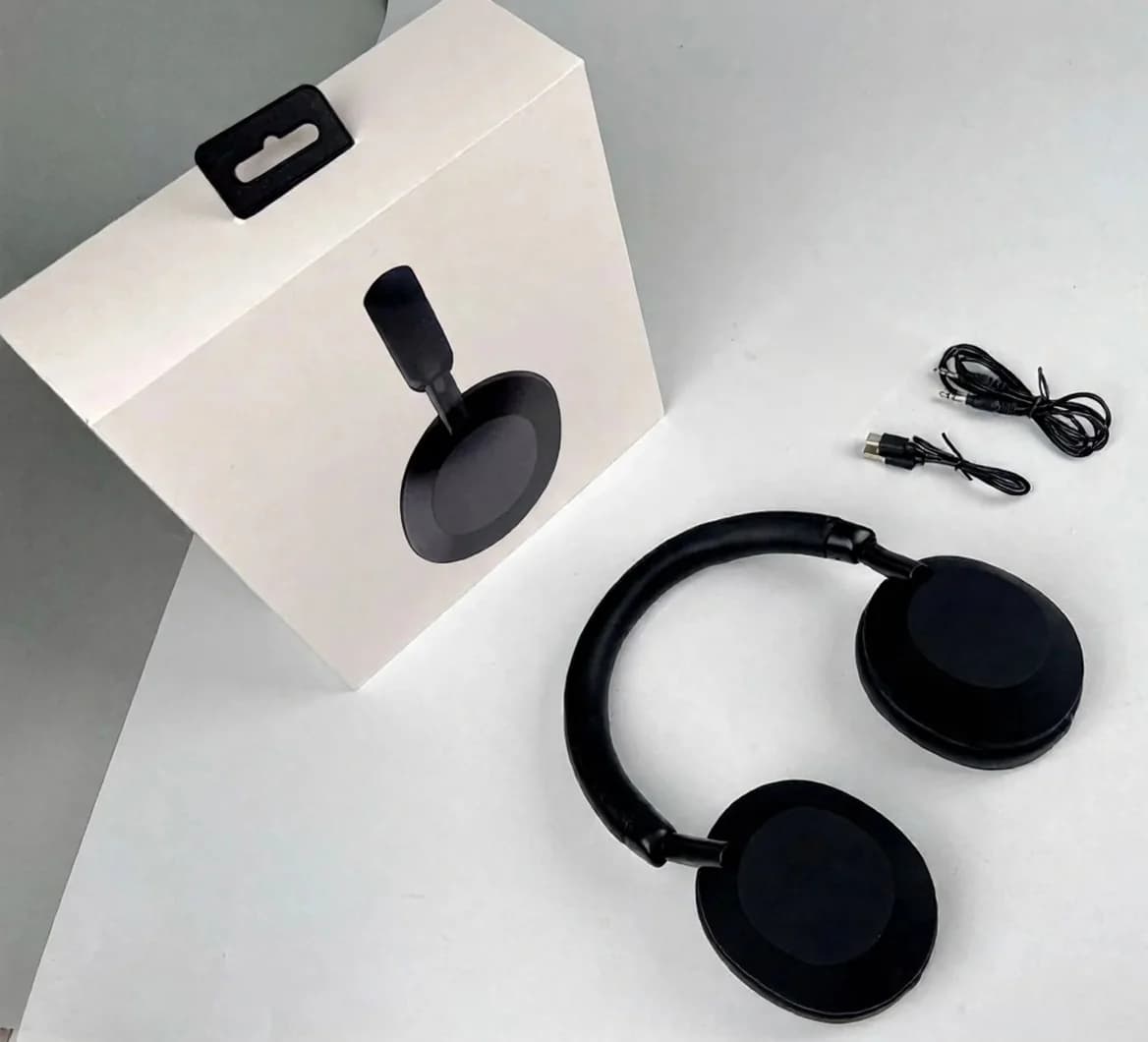 ANC bezdrôtové Bluetooth slúchadlá cez uši s aktívnym potlačením hluku