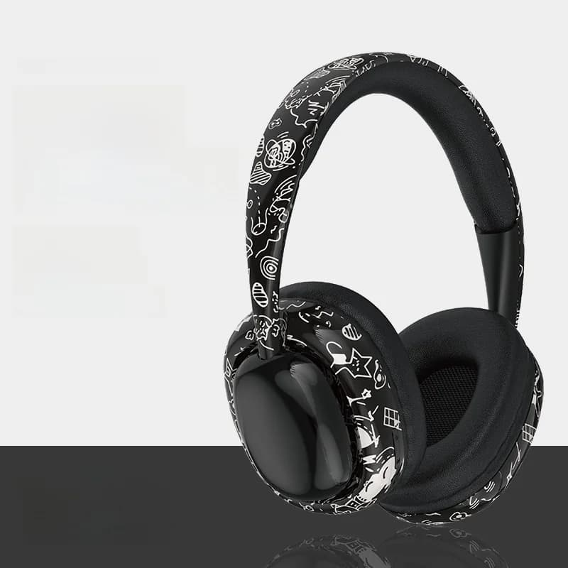 Slúchadlá cez uši Bluetooth s hlbokými basmi a bezdrôtovým pripojením