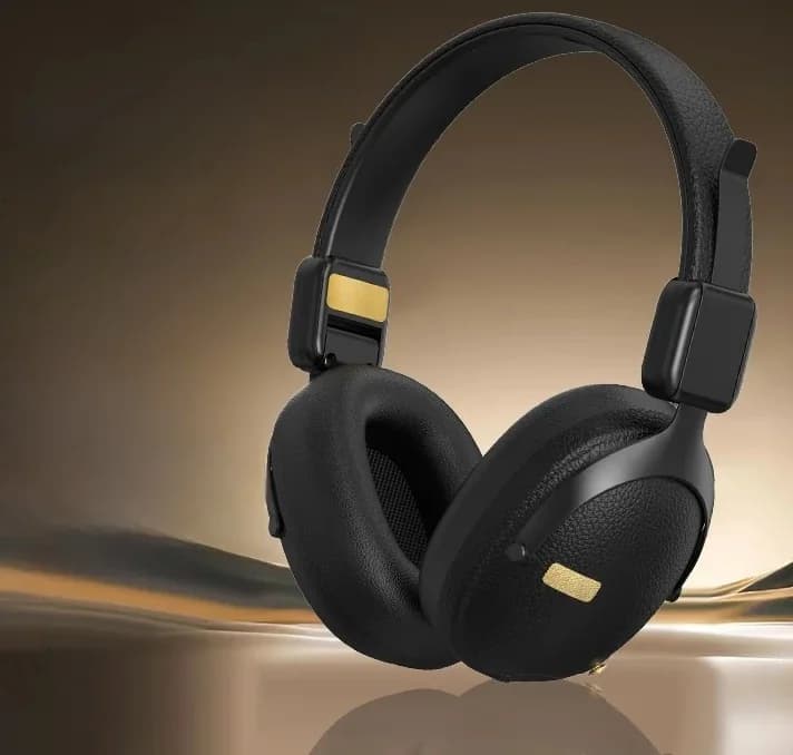 Retro bezdrôtové slúchadlá s Bluetooth 5.4 a dlhou výdržou batérie