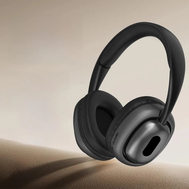 Bluetooth slúchadlá cez uši s FM rádiom a slotom na TF kartu