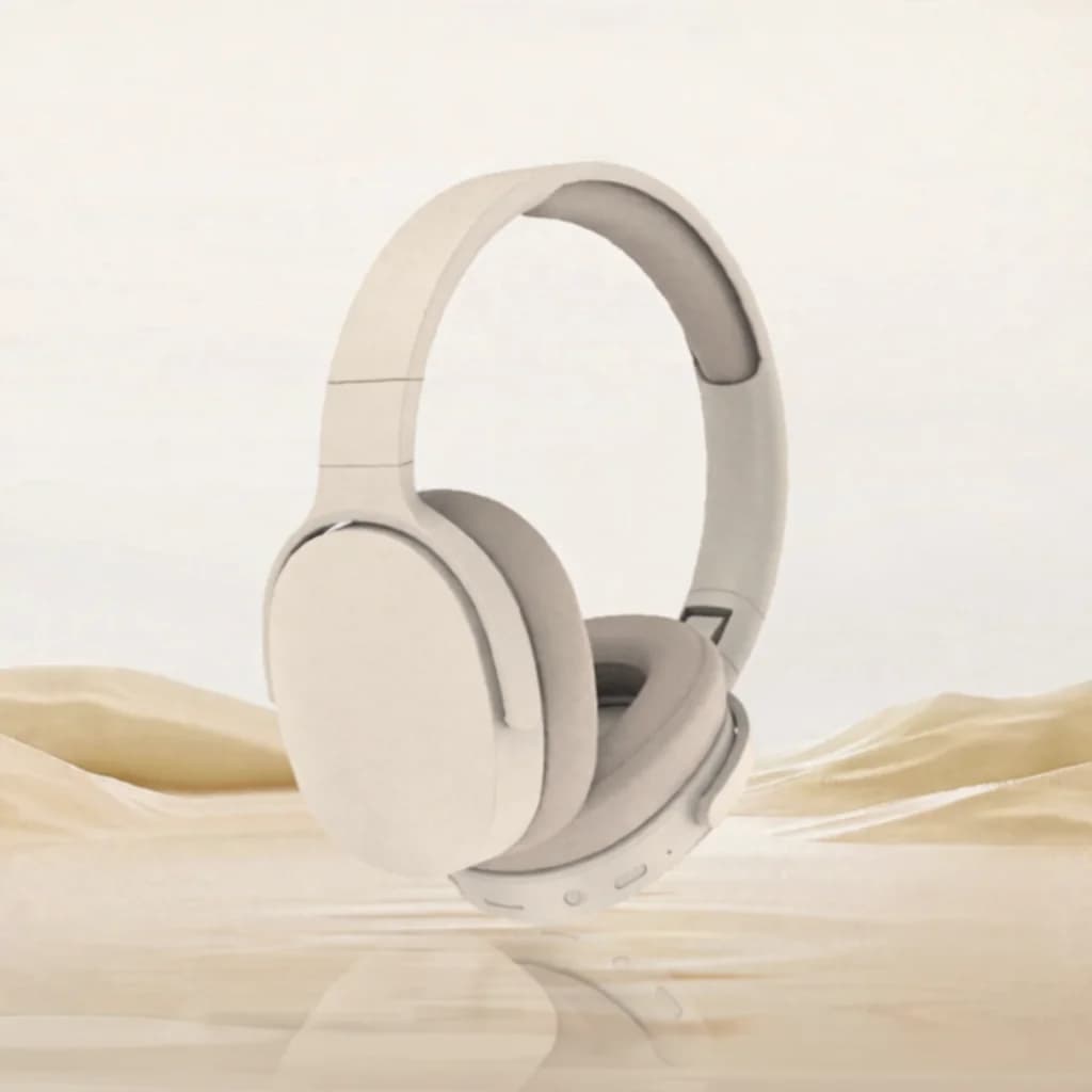 Bezdrôtové Bluetooth slúchadlá cez uši s FM rádiom a slotom na TF kartu