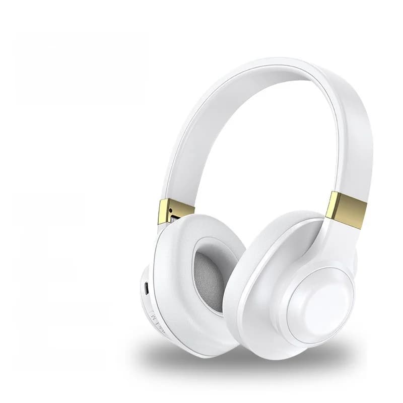Bezdrôtové Bluetooth slúchadlá cez uši s hlbokými basmi a dlhou výdržou batérie