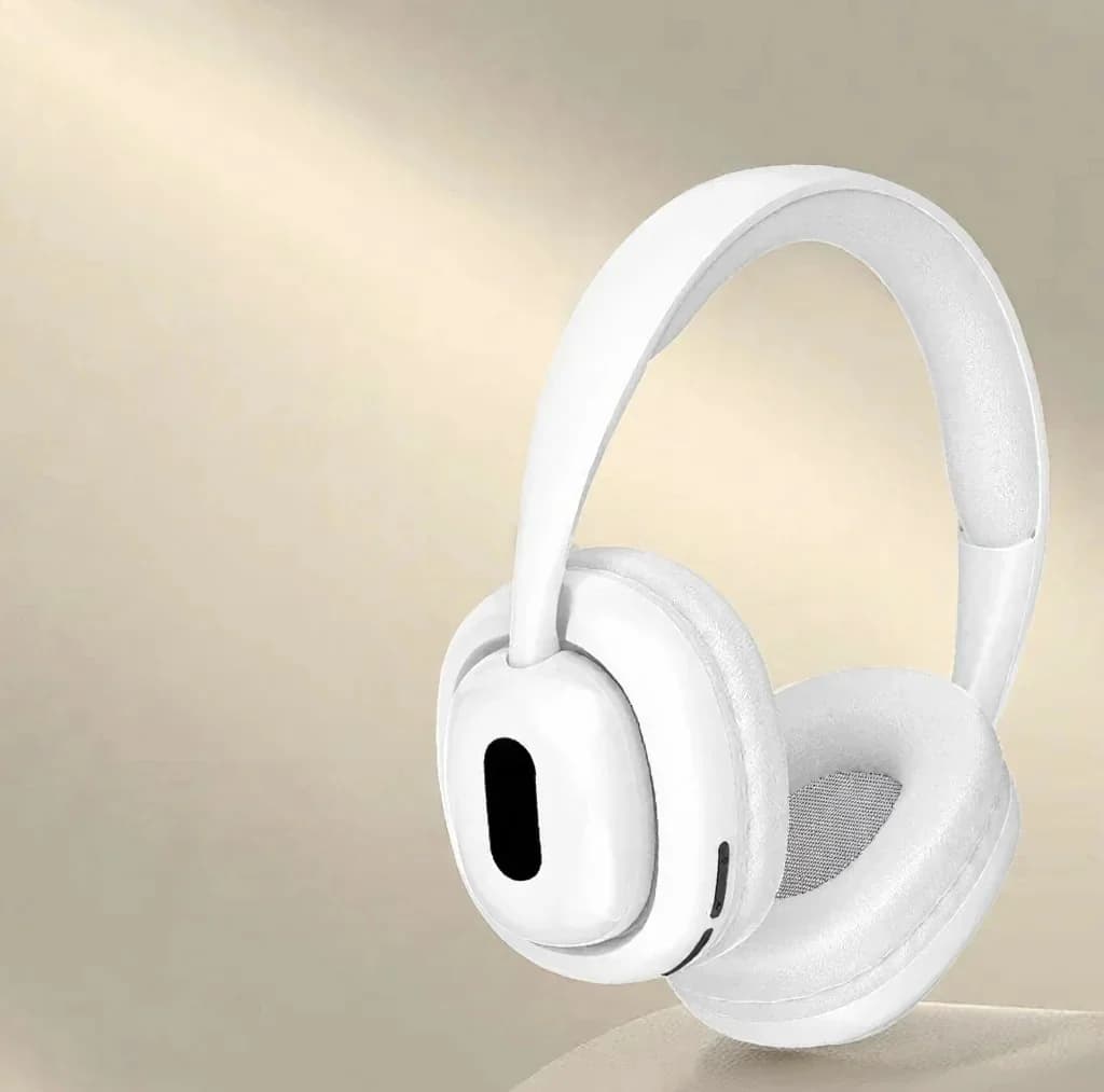 Bluetooth slúchadlá cez uši s FM rádiom a slotom na TF kartu
