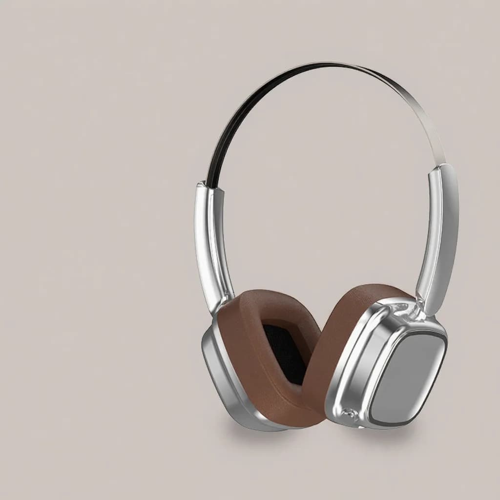 Retro bezdrôtové slúchadlá s Bluetooth 5.3 a silnými basmi