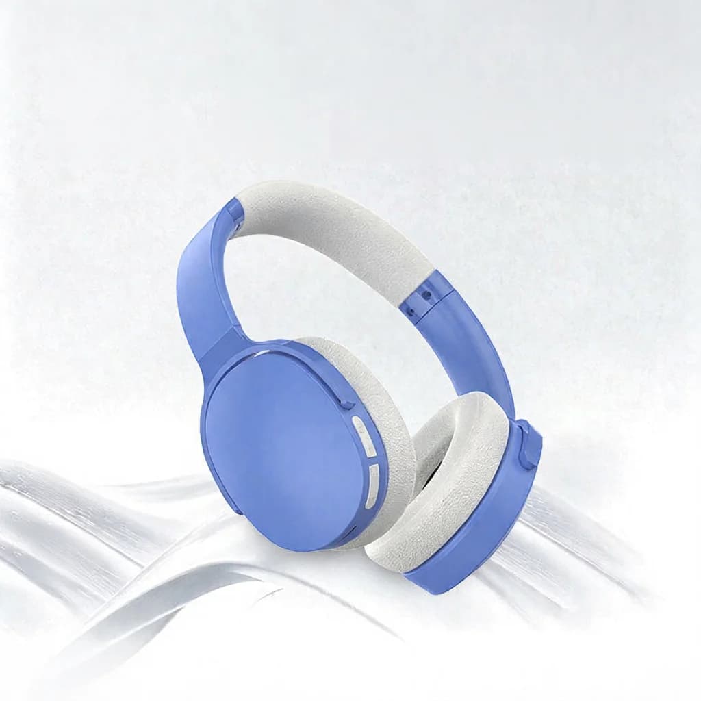 Slúchadlá cez uši Bluetooth s FM, TF kartou, EQ režimami a mikrofónom