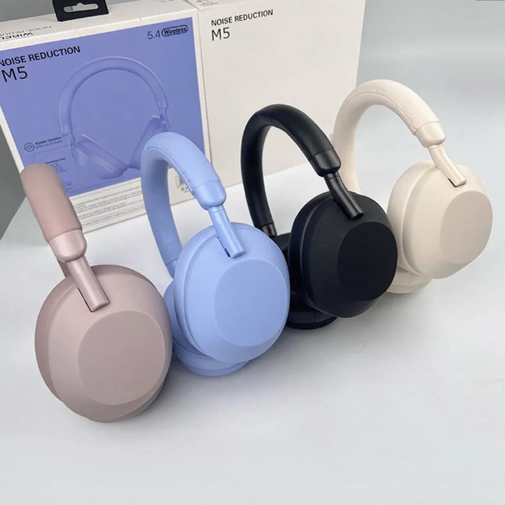 Aktívne potlačenie hluku Bezdrôtové Bluetooth slúchadlá cez uši Stereo