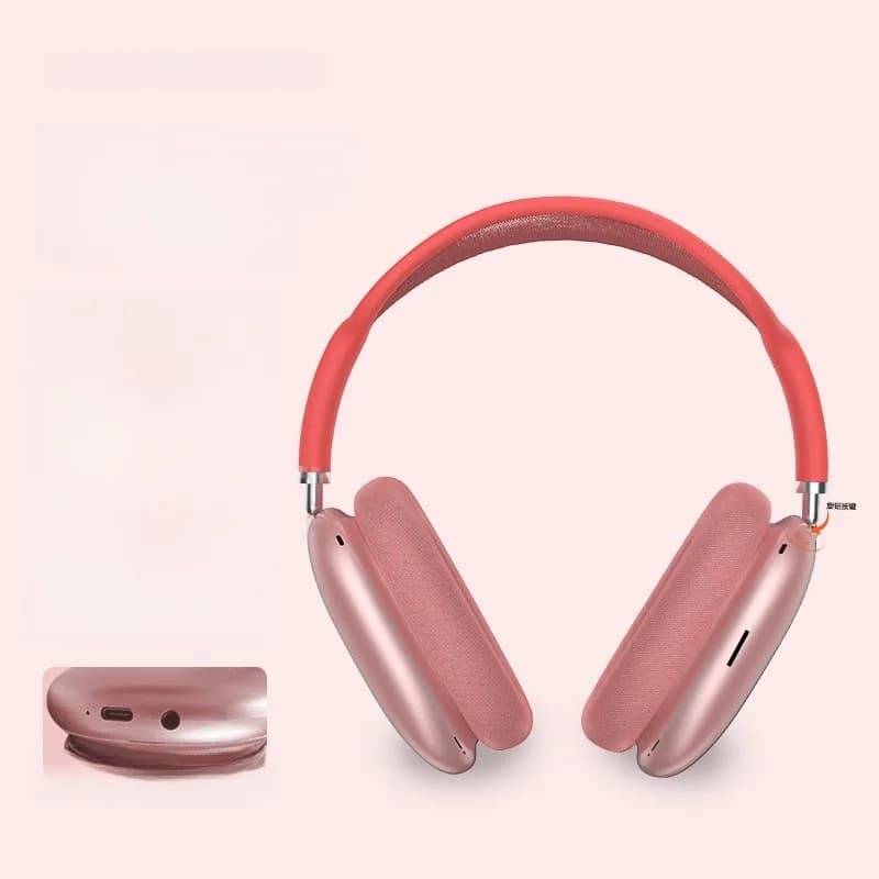 Slúchadlá cez uši Bluetooth 5.4 s otočným ovládačom a FM rádiom