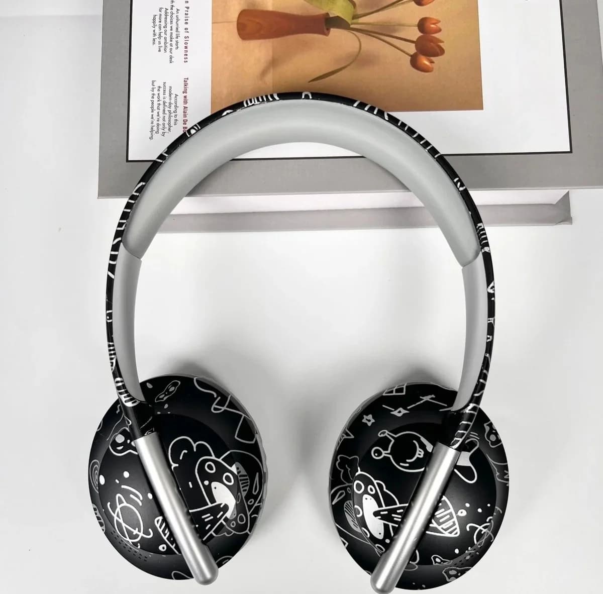 Slúchadlá s náušníkmi Bluetooth s slotom na TF kartu a bezdrôtovým pripojením