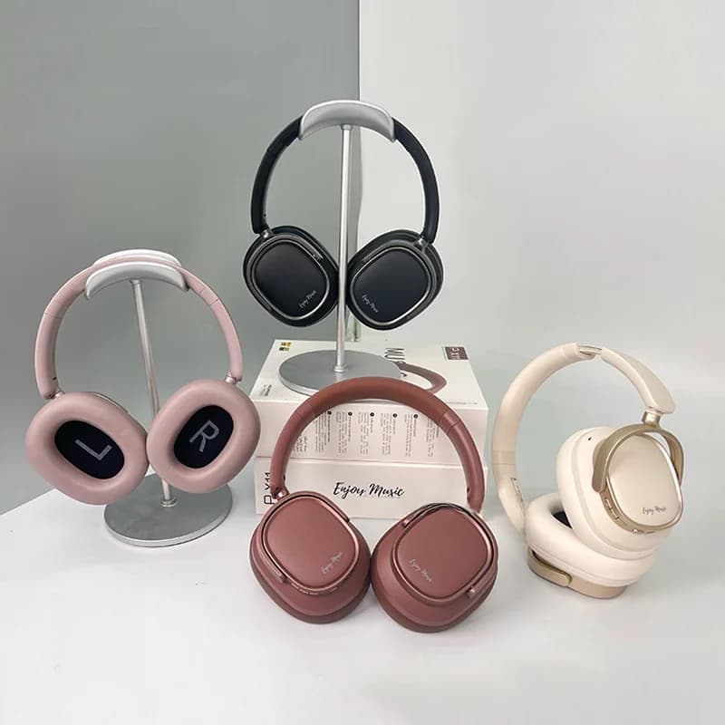 Retro Bluetooth slúchadlá s náušníkmi a aktívnym potlačením hluku