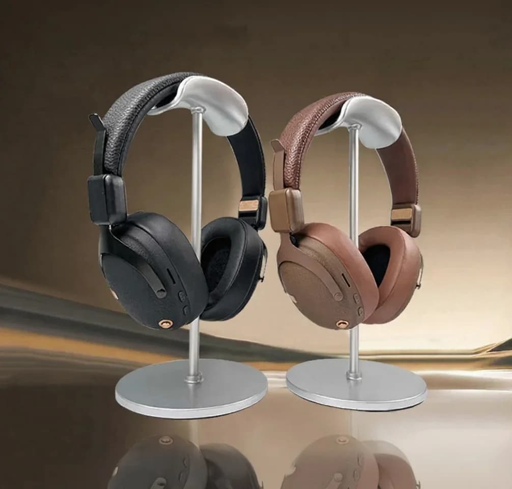 Retro bezdrôtové slúchadlá s Bluetooth 5.4 a dlhou výdržou batérie