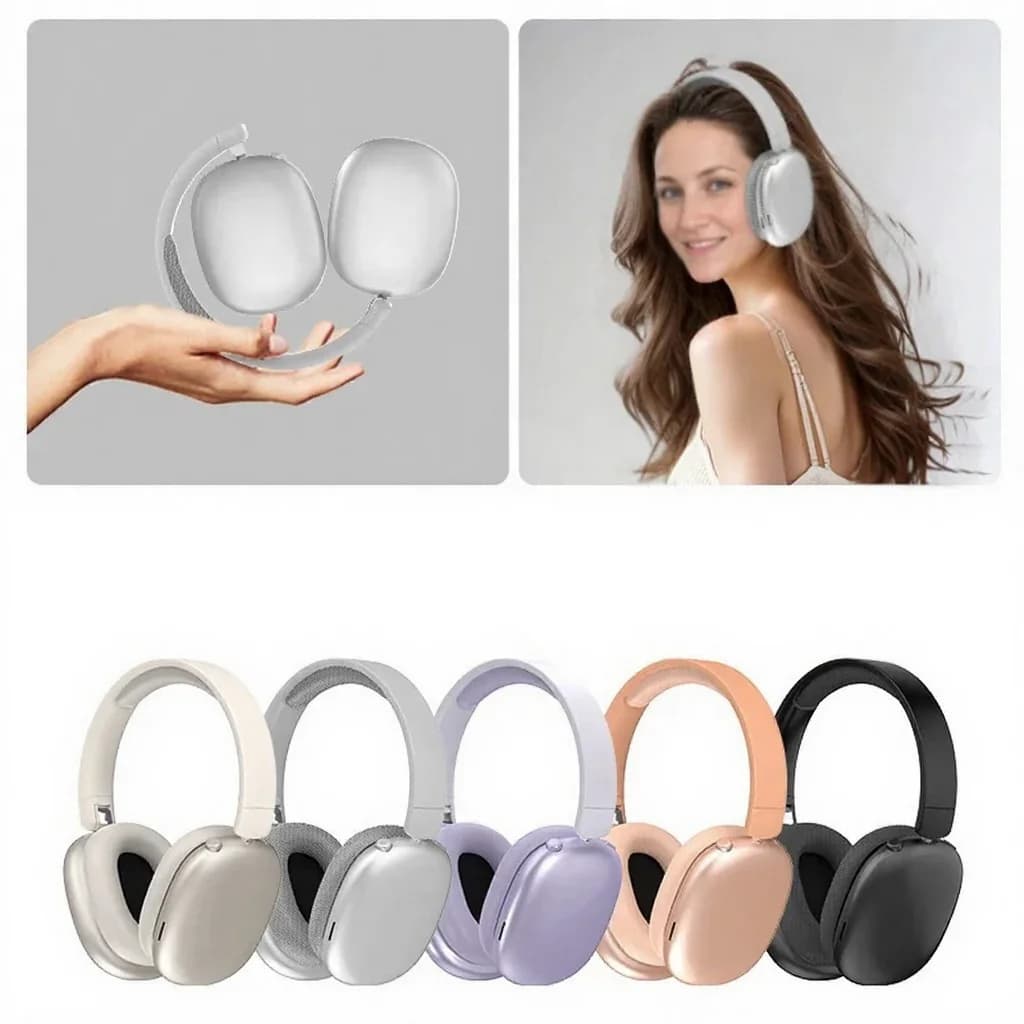 Bezdrôtové Bluetooth slúchadlá cez uši s dlhou výdržou batérie