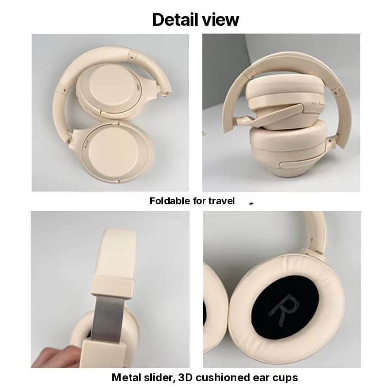 Bezdrôtové Bluetooth slúchadlá s aktívnym potlačením hluku
