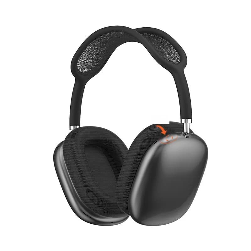 Slúchadlá cez uši Bluetooth 5.4 s otočným ovládačom a FM rádiom