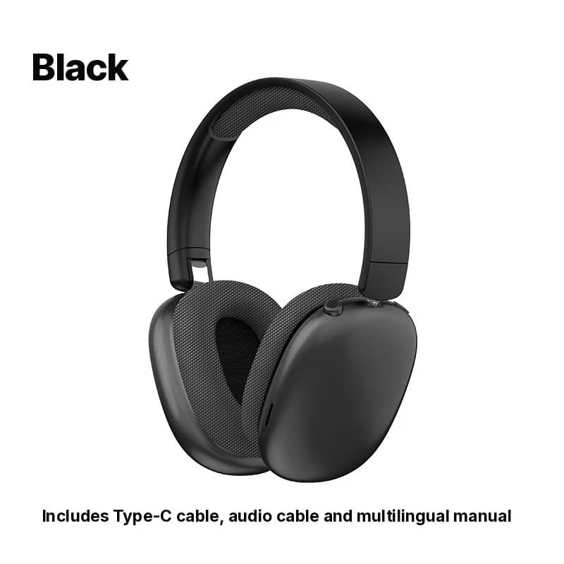 Bezdrôtové Bluetooth slúchadlá cez uši s FM rádiom a slotom na TF kartu