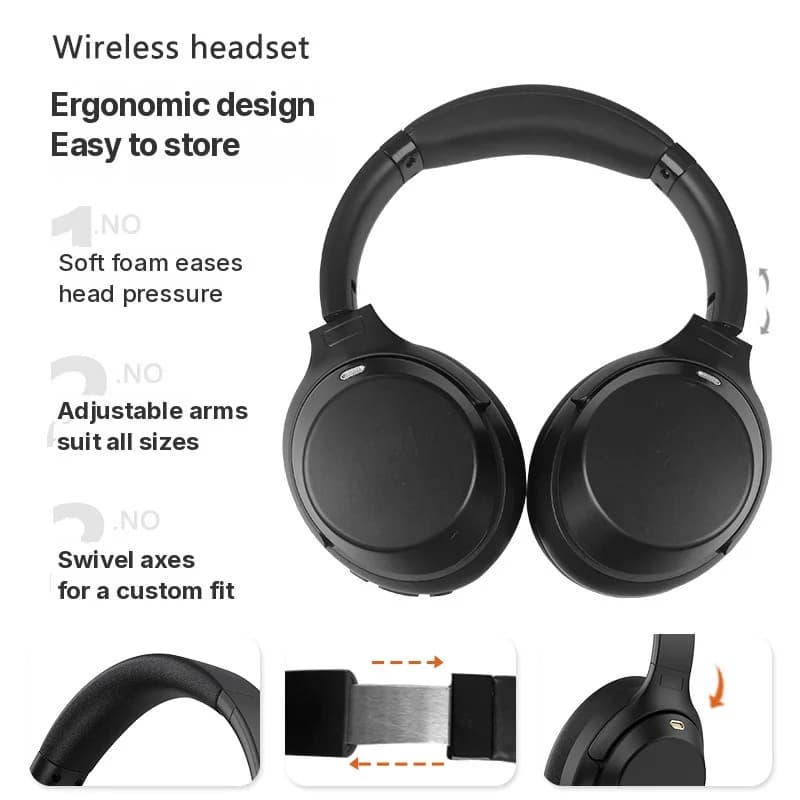 Bezdrôtové Bluetooth slúchadlá s aktívnym potlačením hluku