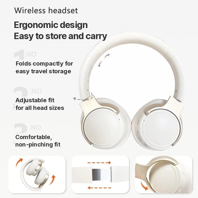 Bezdrôtové Bluetooth slúchadlá s aktívnym potlačením hluku