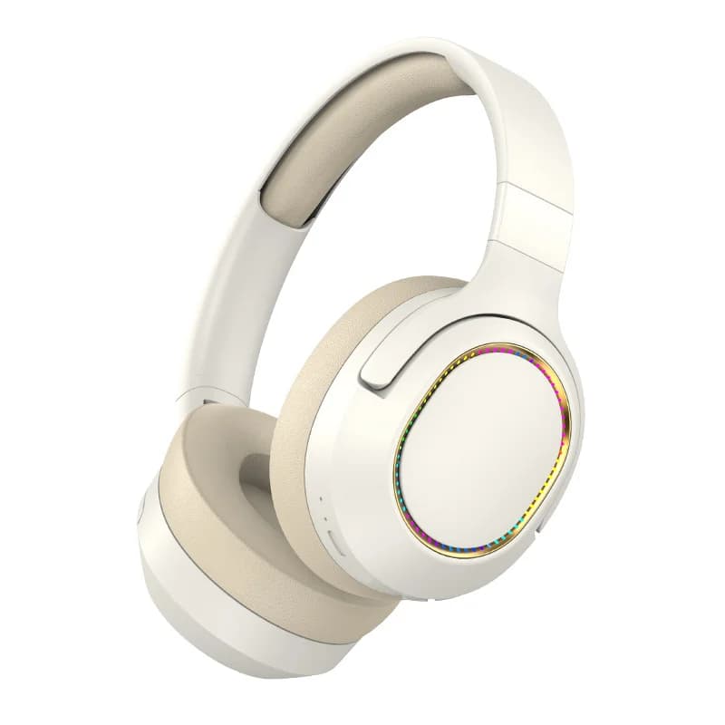 RGB herné slúchadlá bezdrôtové Bluetooth cez uši stereo headset
