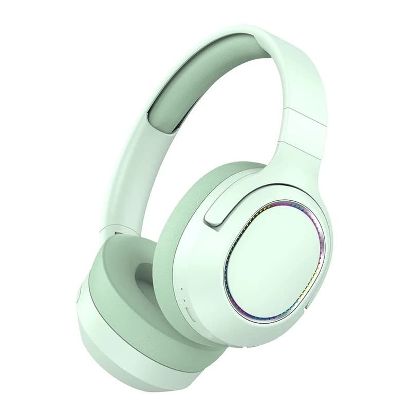RGB herné slúchadlá bezdrôtové Bluetooth cez uši stereo headset